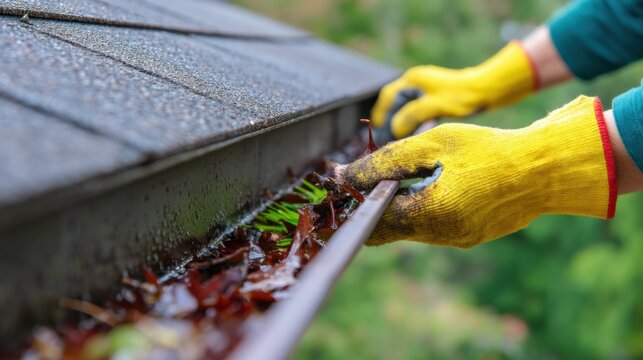Gutter cleaning